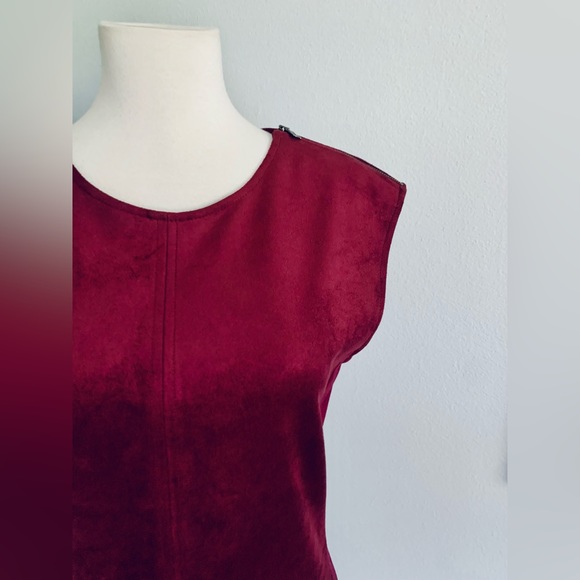 NWT! BCBGMaxAzria • Karlee Mini Dress • Faux Suede Dress • XS • Retail $178 - Picture 11 of 15